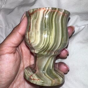 Onyx shot glass
